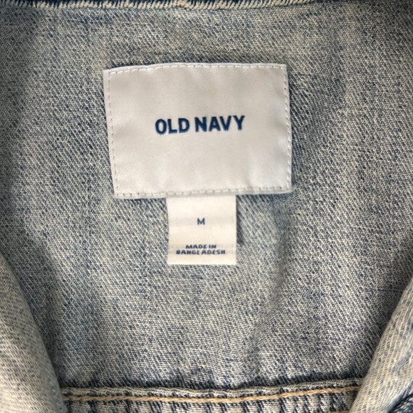 Distressed Boyfriend Fit Denim Jacket - Picture 3 of 3